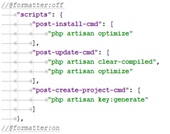 IntelliJ IDEA使用格式标记的示例