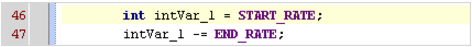 IntelliJ IDEA连接行与文字的实例