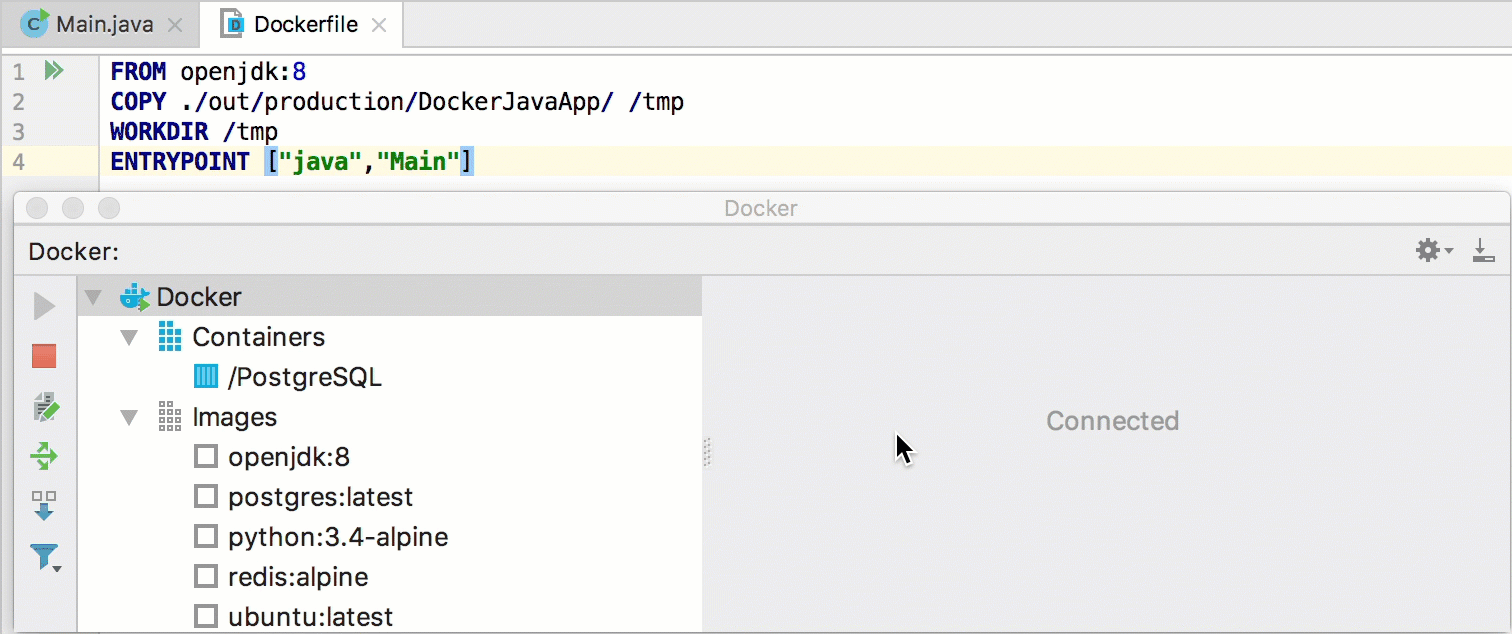 Docker：在容器中运行Java应用程序