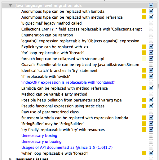 ij java 8迁移检查