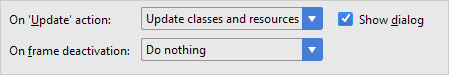 IntelliJ IDEA在应用服务器上更新应用