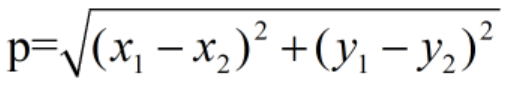 欧式距离公式